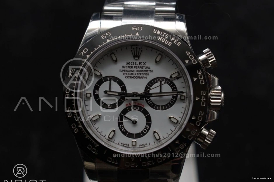 and SH Edition ZF 739 Case Daytona White 904L 116500 Dial Bracelet Best Breathable SS 1:1 0126